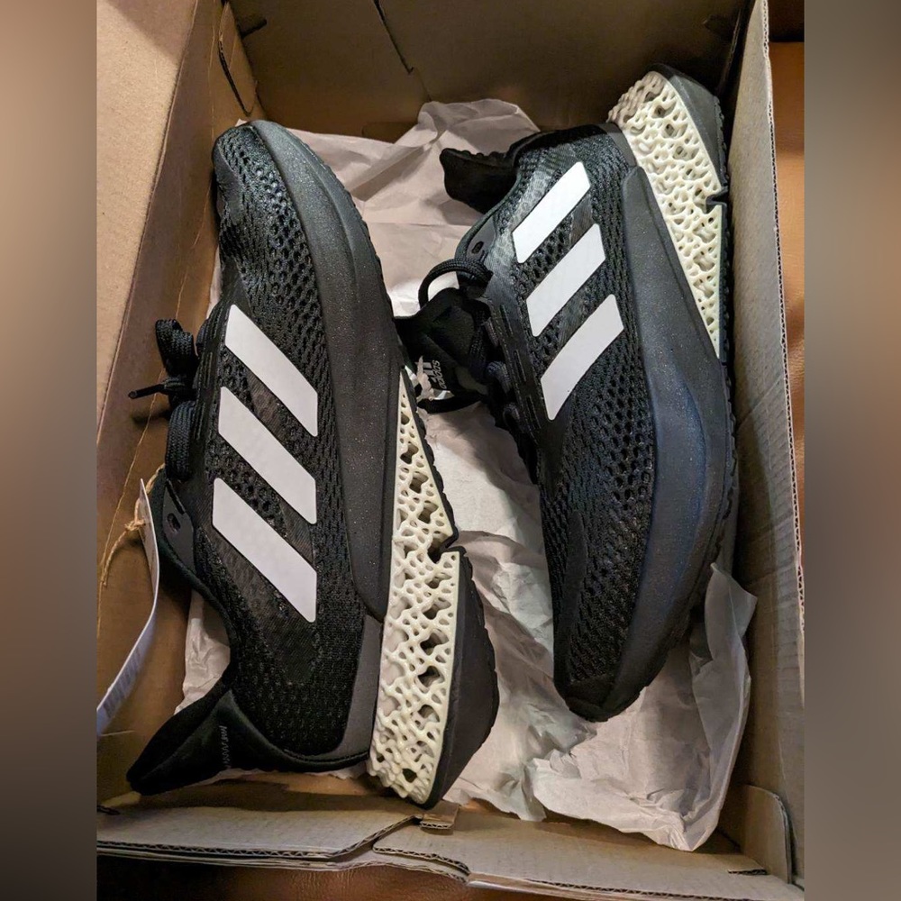 adidas 4D black NWT and box